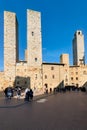San Gimignano. Tuscany. Italy. Piazza del Duomo