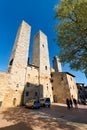 San Gimignano. Tuscany. Italy. Piazza del Duomo