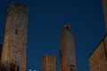 San Gimigniano Towers at dusk