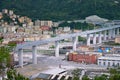 San Giorgio bridge, new highway in Genoa,