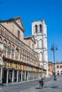 San Giorgio cathedral, Duomo of Ferrara. Emilia-Romagna. Italy. Royalty Free Stock Photo