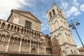 San Giorgio cathedral in Ferrara in Italy Royalty Free Stock Photo