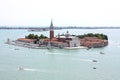 San Giorgio Island in Venice, Italy Royalty Free Stock Photo
