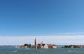 San Giorgio island, Venice, Italy Royalty Free Stock Photo