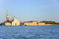 San Giorgio island, Venice, Italy Royalty Free Stock Photo