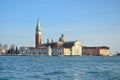 San Giorgio island, Venice, Italy Royalty Free Stock Photo