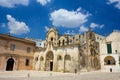 San Giovanni Battista church in Matera, Italy Royalty Free Stock Photo