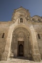 San Giovanni Battista church in Matera, Italy Royalty Free Stock Photo