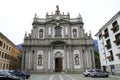 San Giovanni Battista, Church in Morbegno, Italy in Lombardy Royalty Free Stock Photo