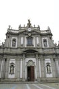 San Giovanni Battista, Church in Morbegno, Italy in Lombardy Royalty Free Stock Photo