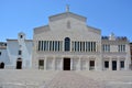 San Giovanni Rotondo, Puglia, Italy 07-17-2023 The sanctuary of Santa Maria delle Grazie where the remains of Saint Padre Pio of