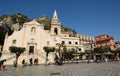 San Giuseppe church. IX April square. Taormina. Sicily. Italy