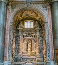 Side altar by Antonello Gagini in the Church of San Giuseppe dei Teatini in Palermo. Sicily, southern Italy.