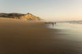 San Gregorio Beach at Sunset Royalty Free Stock Photo