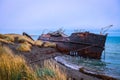 Abandoned and Rusted Ruins of the Big Ship