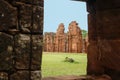 San Ignacio ruins Royalty Free Stock Photo