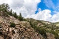 San isabel national forest rocky mountain views in colorado