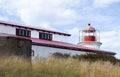 San Isidro abandoned lighthouse next to the coast Royalty Free Stock Photo