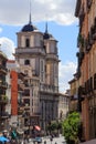 San Isidro Collegiate Church in Calle de Toledo, Madrid, Spain Royalty Free Stock Photo