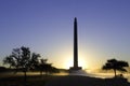 San Jacinto Monument at Dawn Royalty Free Stock Photo