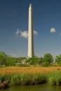 San Jacinto Monument and Marsh Royalty Free Stock Photo