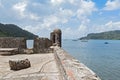 The san jeronimo fort in portobelo panama Royalty Free Stock Photo