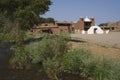 San Jeronimo New Mission Taos Pueblo New Mexico Royalty Free Stock Photo