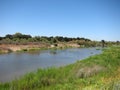 San Joaquin River, California Royalty Free Stock Photo