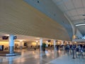 San Jose International Airport Termimal B Baggage Claim Royalty Free Stock Photo