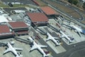 aerial view of San Jose international airport in Costa Rica