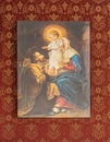 The Holy Family painting, San Jose del Cabo Centro, Mexico