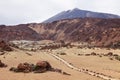 San Jose mines pumice in the canadas of Teide, Canary Islands, S