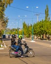 Urban Scene at Barreal Village, San Juan Province, Argentina