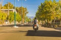 Main Avenue Barreal Village, San Juan Province, Argentina