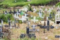 San Juan Chamula Cemetery in Chiapas