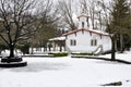 San Juan de Arriaga in winter, Vitoria (Spain) Royalty Free Stock Photo