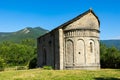 San Juan de Busa romanesque church. Biescas municipality, Huesca province, Aragon, Spain Royalty Free Stock Photo