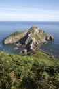 San Juan de Gaztelugatxe Island; Basque Country Royalty Free Stock Photo
