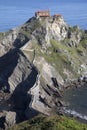 San Juan de Gaztelugatxe Island; Basque Country Royalty Free Stock Photo