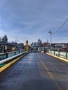 View from the loading dock at Friday Harbor on San Juan Island