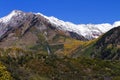 San Juan Mountains in Fall Colors and Snow, Colorado Royalty Free Stock Photo