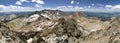 San Juan Mountains Panorama Royalty Free Stock Photo