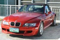 Bmw convertible at East Side Collective car meet in San Juan, Philippines Royalty Free Stock Photo