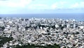 San juan puerto rico aerial view  panorama city Royalty Free Stock Photo