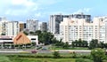 San juan puerto rico aerial view  panorama city Royalty Free Stock Photo