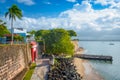 San Juan, Puerto Rico Caribbean Coast Royalty Free Stock Photo