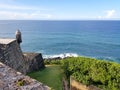 San Juan, Puerto Rico historic Fort San Felipe Del Morro. Royalty Free Stock Photo