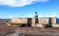 San Juan, Puerto Rico historic Fort San Felipe Del Morro. Royalty Free Stock Photo