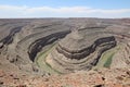 San Juan River in Goosenecks State Park. Utah. USA Royalty Free Stock Photo