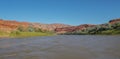 San Juan River Raplee Anticline Royalty Free Stock Photo